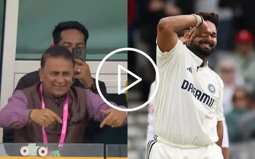 Rishabh Pant Jokingly Turns Down Sunil Gavaskar's Request For A Backflip After 8th Test Ton